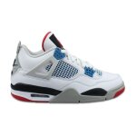Basket air jordan 4 retro se what the - nike - blanc - cuir Basket air jordan 4 retro se what the - nike - blanc - cuir