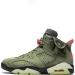 Basket air jordan 6 travis scott medium olive cn1084 - 200 pour chaussures homme et femme Basket air jordan 6 travis scott medium olive cn1084 - 200 pour chaussures homme et femme