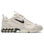 Baskets air zoom spiridon caged 2 stussy fossil - nike - homme - beige