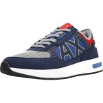 Basket armani exchange 110741 bleu 42 - homme - textile - lacets Basket armani exchange 110741 bleu 42 - homme - textile - lacets