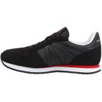 Basket armani exchange - homme - textile - noir - lacets