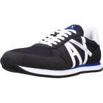 Basket armani exchange - homme - gris - tige en textile cuir suède et synthétique - lacets Basket armani exchange - homme - gris - tige en textile cuir suède et synthétique - lacets