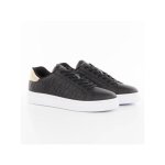 Basket armani exchange femme geo ax noir cuir Basket armani exchange femme geo ax noir cuir