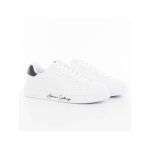 Basket - armani exchange - homme - authentic ax - blanc - cuir