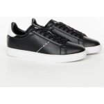 Basket - armani exchange - homme - classic sneaker - noir - cuir Basket - armani exchange - homme - classic sneaker - noir - cuir