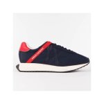 Basket armani exchange homme line h bleu synth�tique