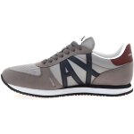 Basket armani exchange - réf. xux017 - xcc68 - k583 - tige en textile cuir suède et synthétique - gris ... Basket armani exchange - réf. xux017 - xcc68 - k583 - tige en textile cuir suède et synthétique - gris ...