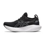 Basket asics gel nimbus 25 - noir blanc - running - régulier - mixte Basket asics gel nimbus 25 - noir blanc - running - régulier - mixte