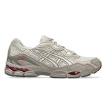 Baskets asics gel - nyc beiges et roses ? alliance de style r�tro et de technologie moderne