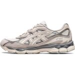 Basket asics gel - nyc - gris blanc - rf. 1201a789 - 103 - tige en mesh synthtique - fermeture  lacets ...