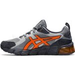 Basket asics gel quantum 180 - gris orange - tige en mesh - fermeture à lacets Basket asics gel quantum 180 - gris orange - tige en mesh - fermeture à lacets