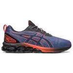 Basket asics gel - quantum 180 homme - violet - lacets - textile