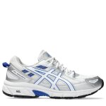 Baskets asics gel - venture 6 gs blanches et bleues