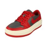 Basket - ball - nike - air jordan 1 elevate low - femme - gris - respirant