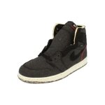 Basket - ball - nike - air jordan 1 high zoom air hommes - noir - respirant - indoor