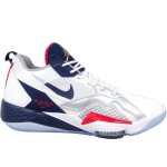 Basket - ball - nike - air jordan zoom 92 - blanc - homme / adulte - respirant - gamme zoom winflo shield ...