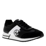 Baskets basses andria cuir - chattawak - femme - noir - lacets plats noirs