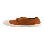 Baskets basses - bensimon - femme - lacets plats - tabac - synth�tique