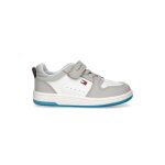 Baskets basses cuir pu - tommy hilfiger - enfant