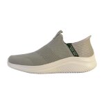 Basket basse � enfiler skechers ultra flex 3. 0 viewpont - taupe olive