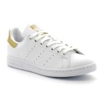 Chaussures - adidas - stan smith - cuir - blanc - femme - lacets