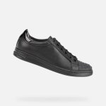 Baskets basses geox d jaysen femme - noir - confortables et respirantes