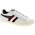 Baskets basses - gola - equipe - cuir nubuck - blanc / marine - homme Baskets basses - gola - equipe - cuir nubuck - blanc / marine - homme