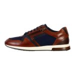 Baskets basses homme - redskins - cognac - marine - bleu - lacets - plat