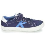 Basket basse - kickers - gody - gar�on - toile - marine