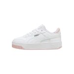 Basket basse à lacets puma junior carina street holo 2 - blanc mauve mist Basket basse à lacets puma junior carina street holo 2 - blanc mauve mist
