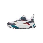 Basket basse à lacets puma junior trinity mid 90s - gris blanc alpine snow rouge Basket basse à lacets puma junior trinity mid 90s - gris blanc alpine snow rouge