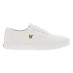 Baskets basses - lyle & scott - toile blanc - homme - lacets plats Baskets basses - lyle & scott - toile blanc - homme - lacets plats