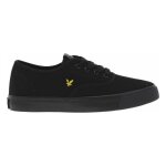 Baskets basses lyle & scott - toile noire - lacets plats - homme Baskets basses lyle & scott - toile noire - lacets plats - homme