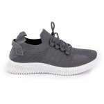 Baskets basses - new one - toile k42802 - homme - gris - lacets Baskets basses - new one - toile k42802 - homme - gris - lacets
