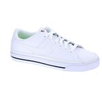 Baskets basses - nike court legacy femme - blanc - synthtique - lacets - plat