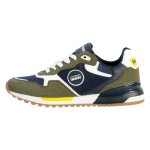 Basket � lacets redskins oyati - kaki / marine - blanc