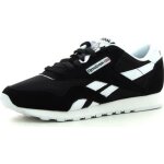 Baskets basses reebok classic nylon - noir - femme - lacets Baskets basses reebok classic nylon - noir - femme - lacets