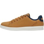 Baskets basses synthtique hummel busan nubuck - marron - homme - cuir durable - technologie reach lx ...