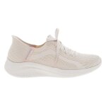 Baskets basses textile semi - compenses skechers beige - skechers - femme - blanc - textile - adulte ...