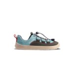 Baskets b�b� be lenka xplorer cuir - vert olive / sauge - mixte lacets barefoot plat