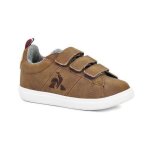 Baskets bébé le coq sportif courtclassic inf hiver en cuir marron Baskets bébé le coq sportif courtclassic inf hiver en cuir marron