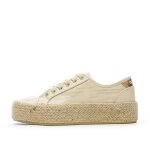 Baskets beige femme chattawak paco