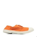 Baskets bensimon lacet 25 orange