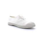 Baskets - bensimon - lacet broderie - blanc - homme
