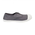 Baskets - bensimon - h15004 - gris - toile en coton - semelles en caoutchouc naturel