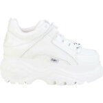 Chaussures de lifestyle femme buffalo london 1339 - 14 2. 0 blanc - cuir - lacets - compens