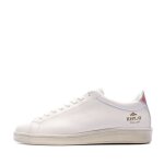 Baskets blanches femme replay heywood - chaussures basses - cuir et imitation de cuir - lacets