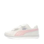 Baskets blanche fille puma up v