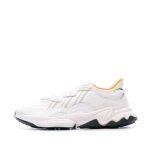 Baskets blanches homme adidas ozweego - adidas originals - synthtique - blanc - adulte - homme - plat ...