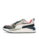 Baskets blanche / noir / gris homme puma x - ray 2 square